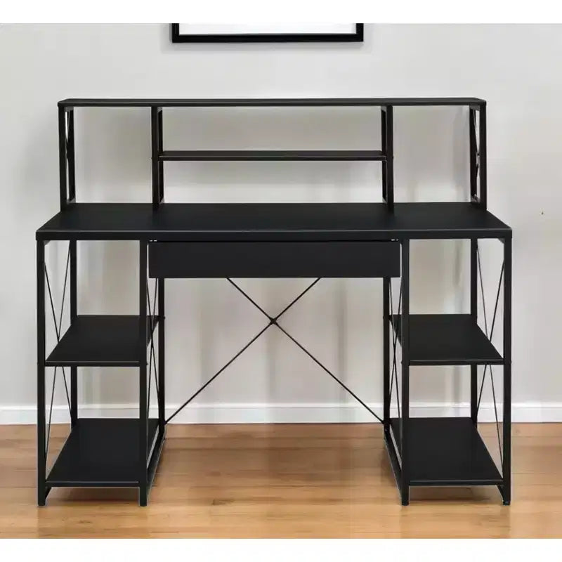 Bureau informatique noir