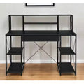 Bureau informatique noir