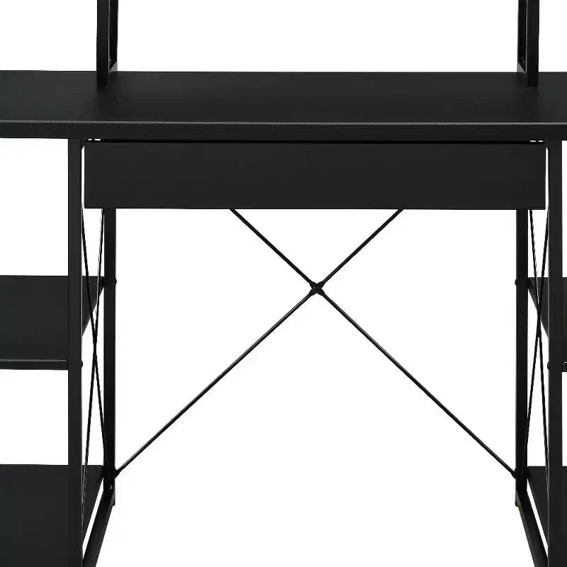 Bureau informatique noir