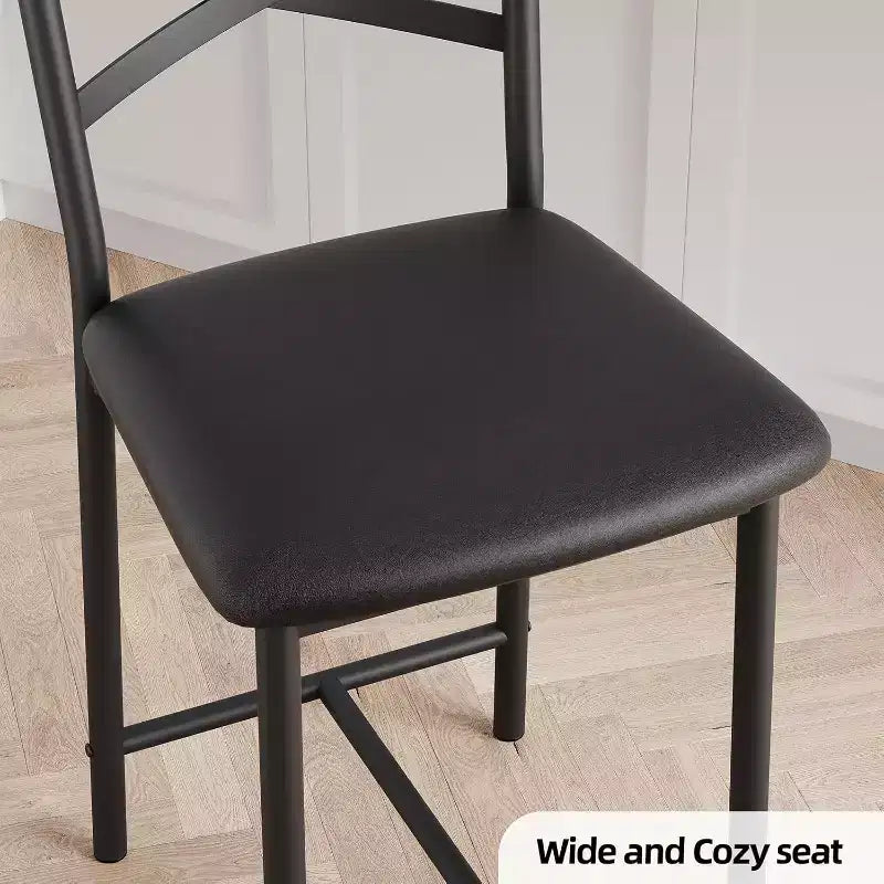 Tabourets de bar, chaises de bar, tabourets de bar de comptoir avec dossier, chaises d'îlot rembourrées à grand siège