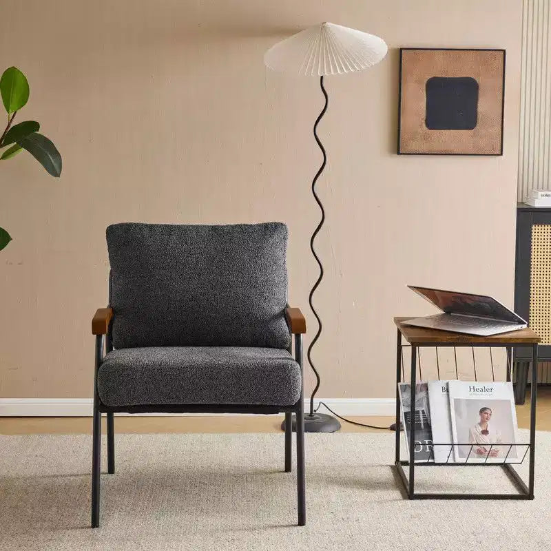 Fauteuil de salon moderne avec accoudoirs