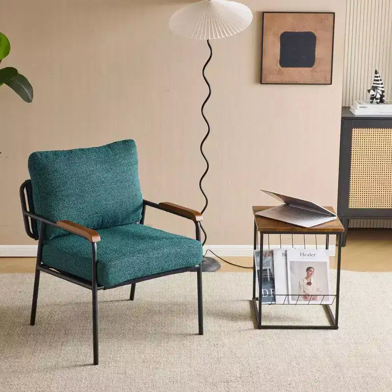 Fauteuil de salon moderne avec accoudoirs