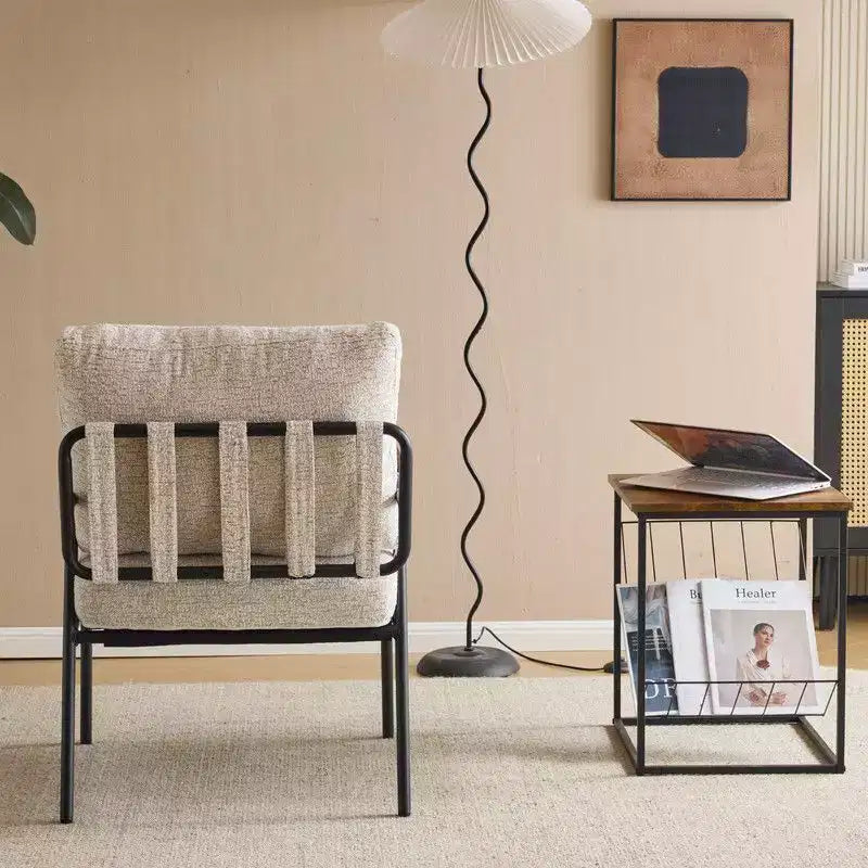 Fauteuil de salon moderne avec accoudoirs