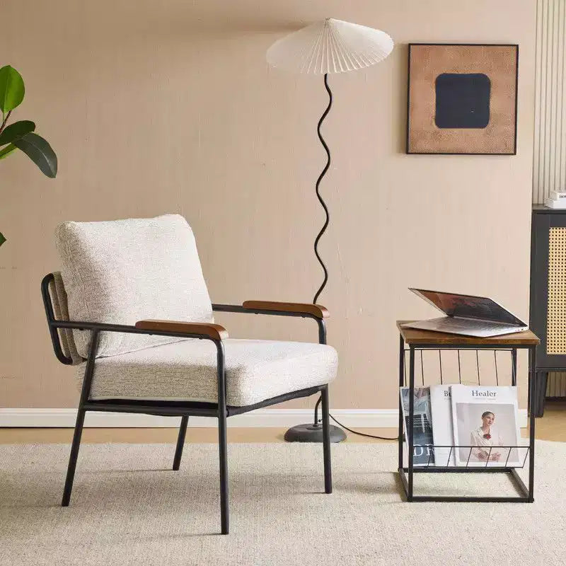 Fauteuil de salon moderne avec accoudoirs