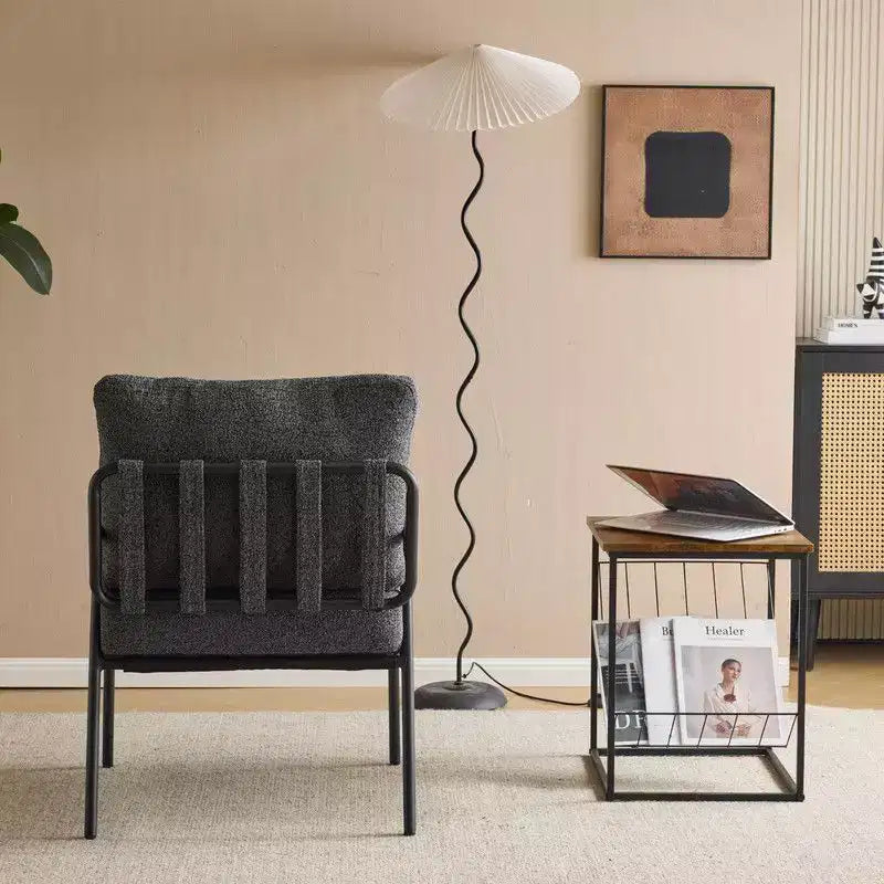 Fauteuil de salon moderne avec accoudoirs