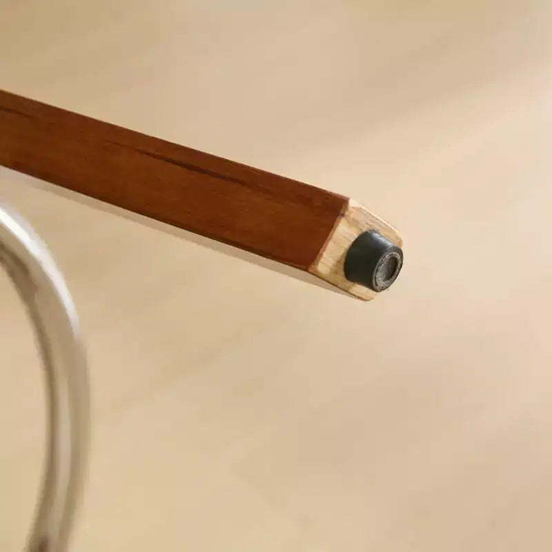 Tabouret de bar pivotant moderne en bois, rembourré en similicuir 24,8