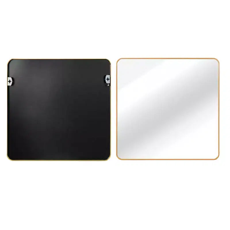 Metal Framed Square Bathrrom Mirror for Wall
