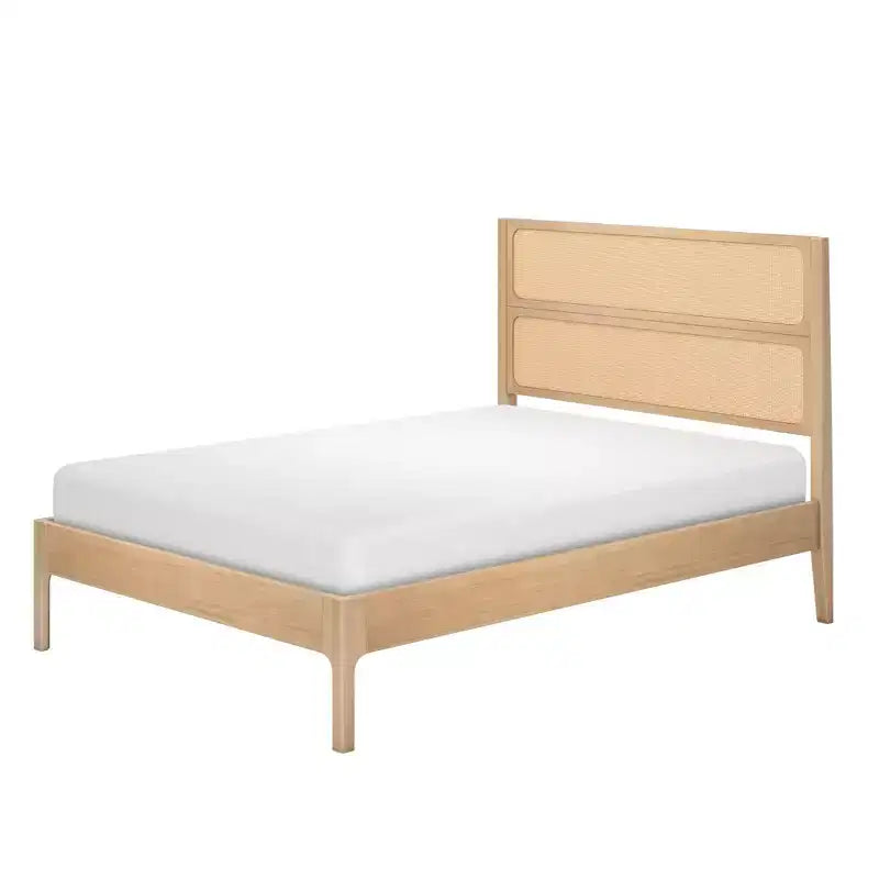 Cadre de lit double en bois