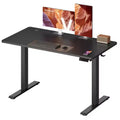 VASAGLE Electric Standing Desk, Height Adjustable Desk, Sedentary Reminder, 4 Memory Heights, for Home Office, 47.2 x 23.6 Inches