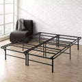 14 Premium Steel Bed Frame and Platform Bed Black - Mellow