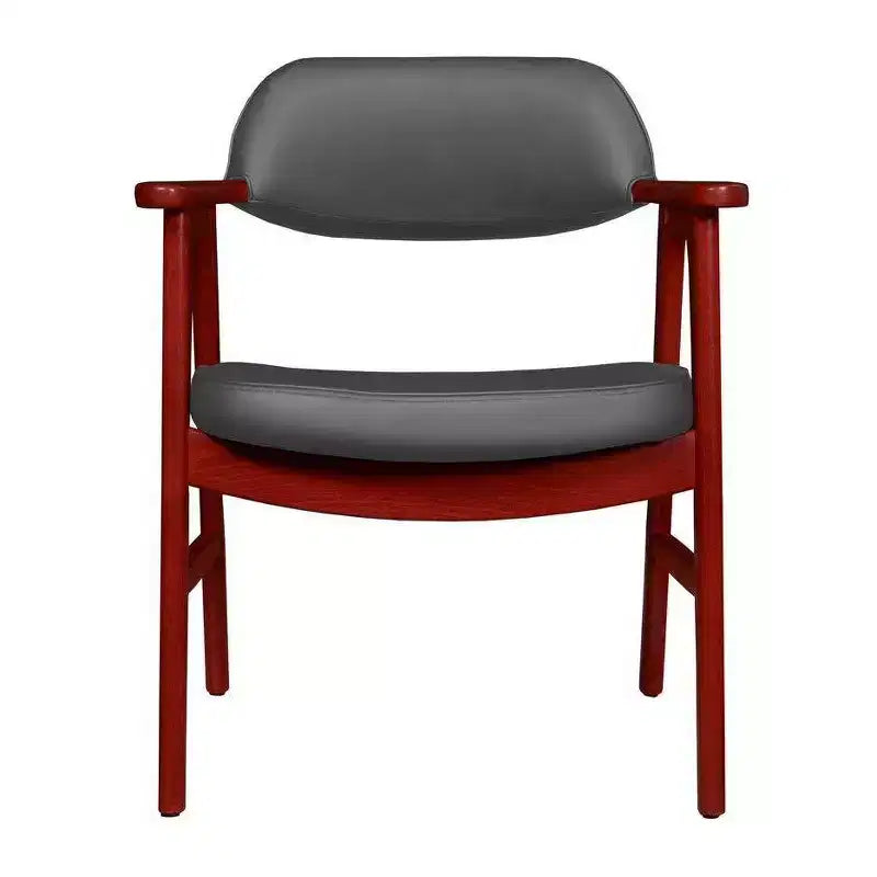 Upholstered Guest Side Accent Reception Armchair - Regency