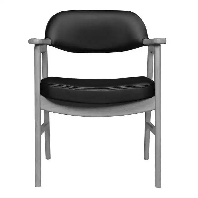 Upholstered Guest Side Accent Reception Armchair - Regency