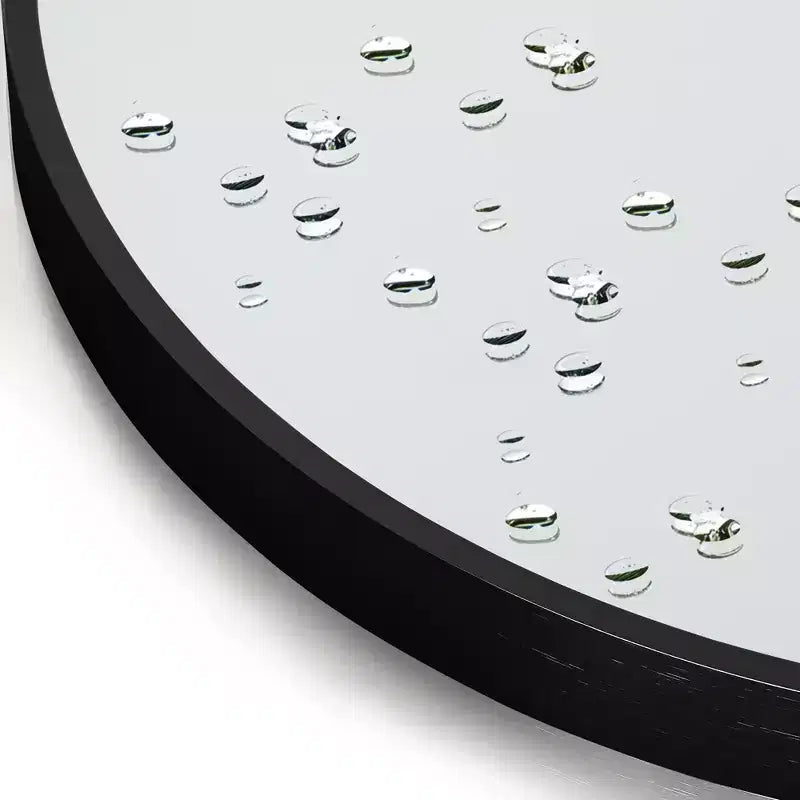 Miroir pleine longueur arqué à cadre métallique, miroir sur pied, miroir de coiffeuse.