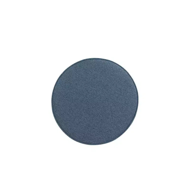 Pouf rembourré en tissu de polyester mélangé