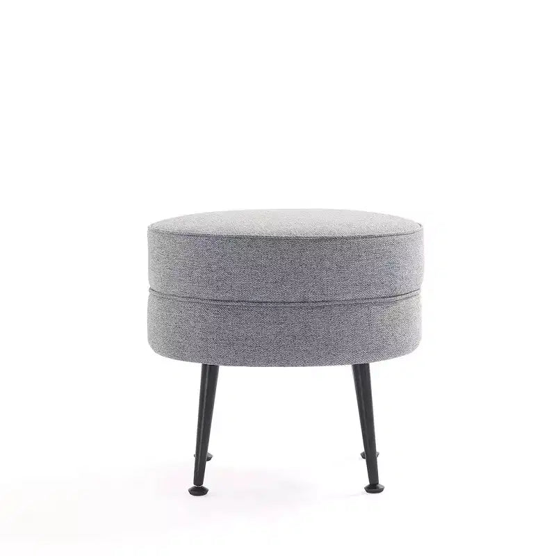 Pouf rembourré en tissu de polyester mélangé