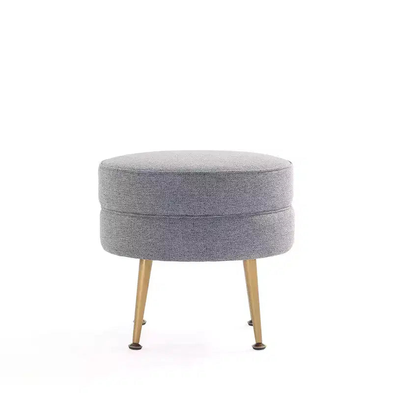 Pouf rembourré en tissu de polyester mélangé