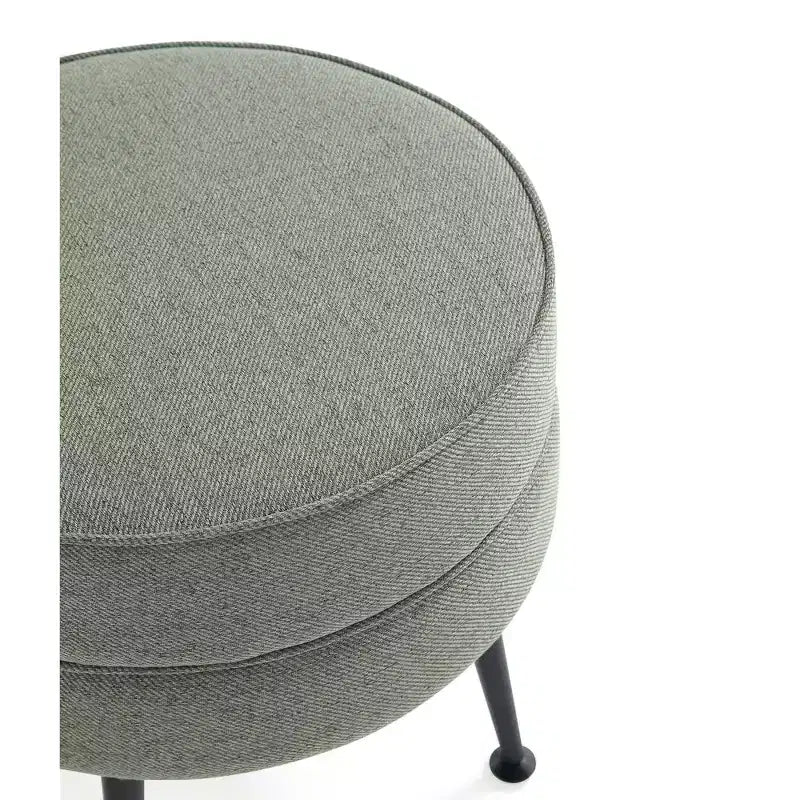 Pouf rembourré en tissu de polyester mélangé